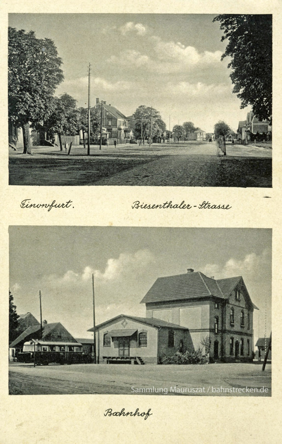 Bahnhof Finowfurt ca. 1930