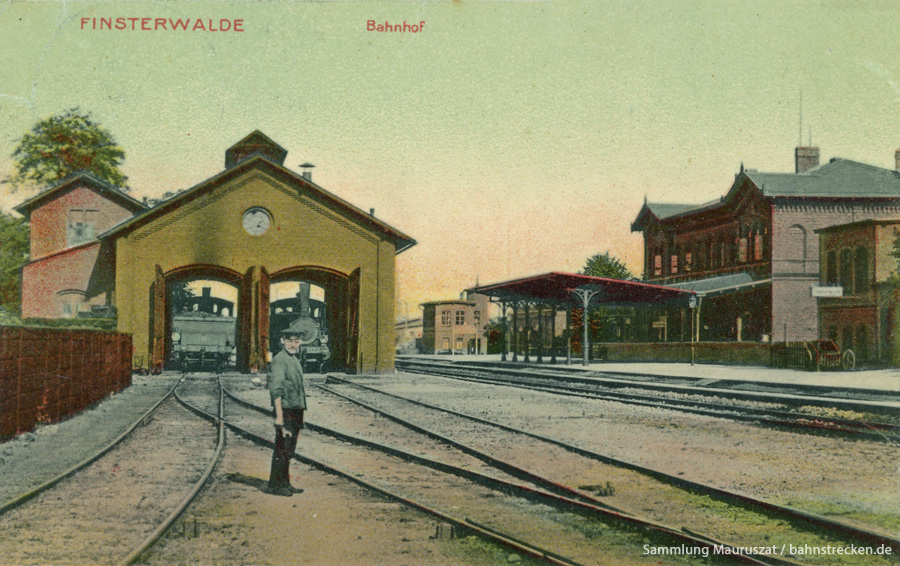 Bahnhof Finsterwalde 1910