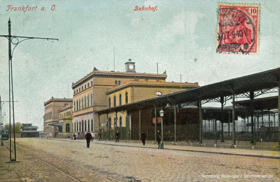 Bahnhof Frankfurt (Oder) 1907