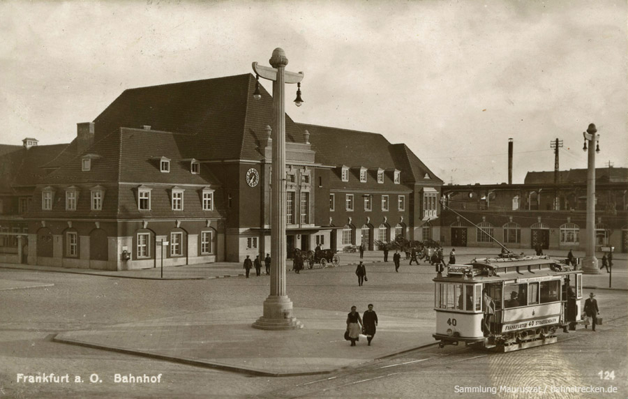 Bahnhof Frankfurt (Oder) 1926