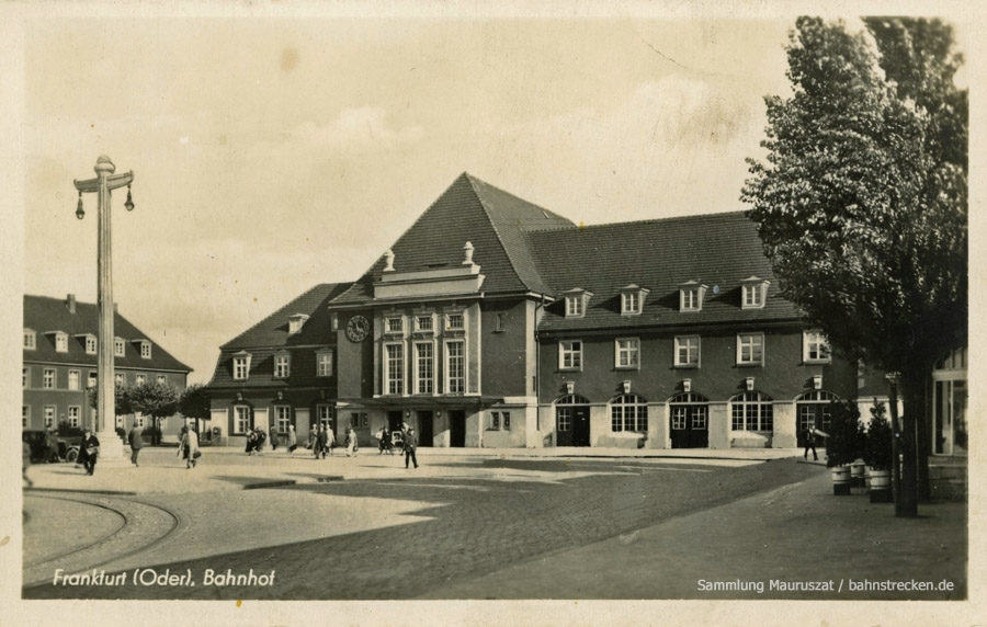Bahnhof Frankfurt (Oder) 1952