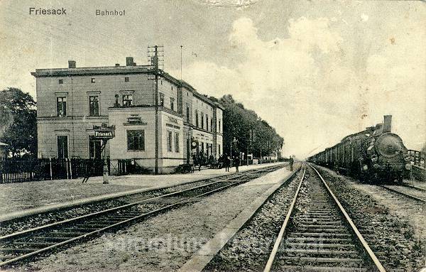 Bahnhof Friesack 1916