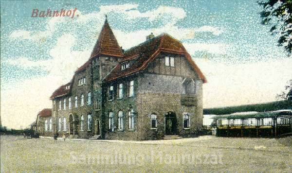 Bahnhof Fürstenberg (Oder) 1915