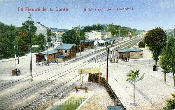 Bahnhof Fürstenwalde (Spree) 1920