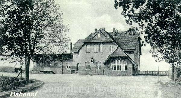 Bahnhof Germendorf 1937