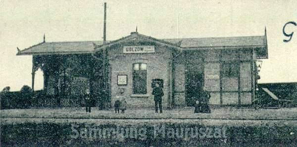 Bahnhof Golzow (b Eberswalde) 1902