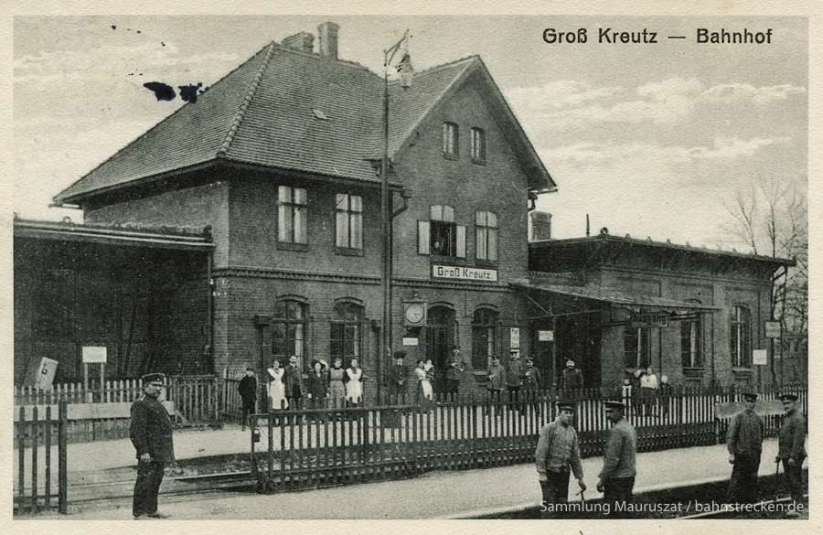 Bahnhof Groß Kreutz 1913