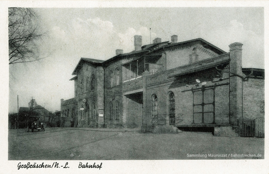 Bahnhof Großräschen ca. 1940