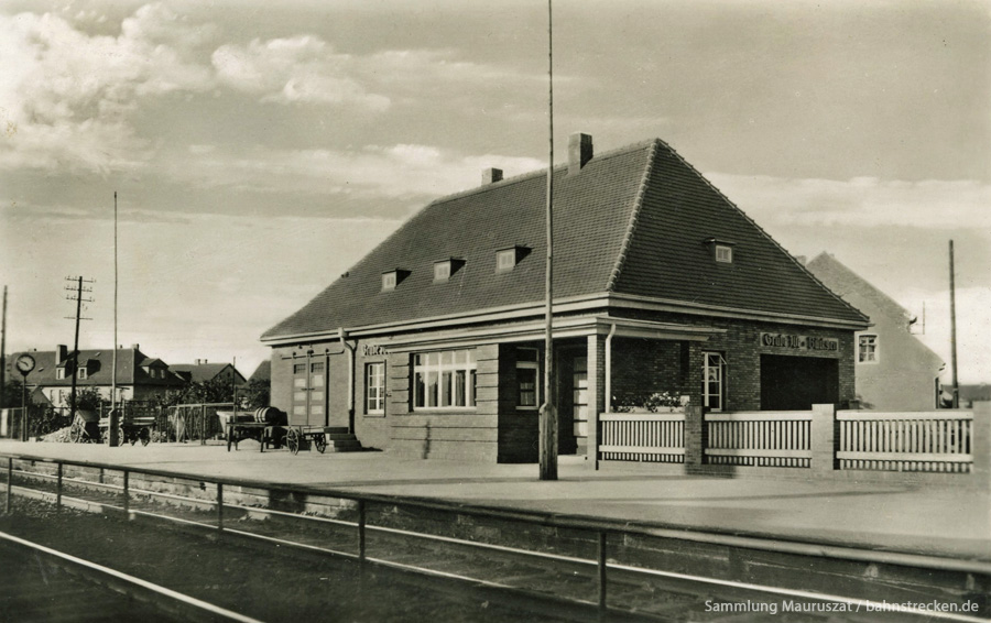 Bahnhof Grube Ilse-Bückgen 1943