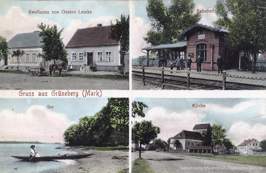 Bahnhof Grüneberg (Nordbahn) 1910