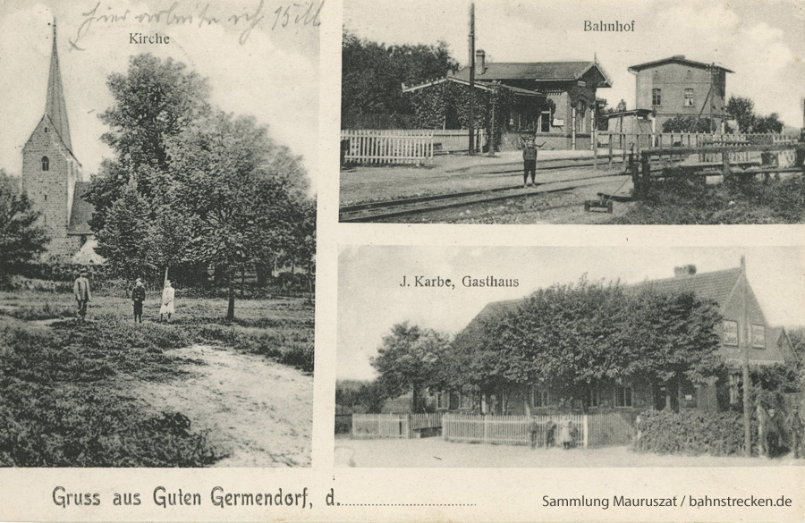 Bahnhof Guten Germendorf 1910