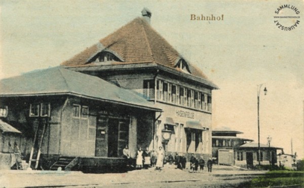 Bahnhof Hasenfelde um 1920