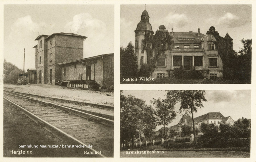Bahnhof Herzfelde 1933