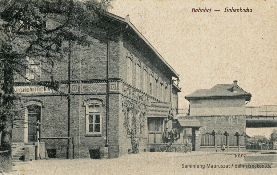 Bahnhof Hohenbocka 1928