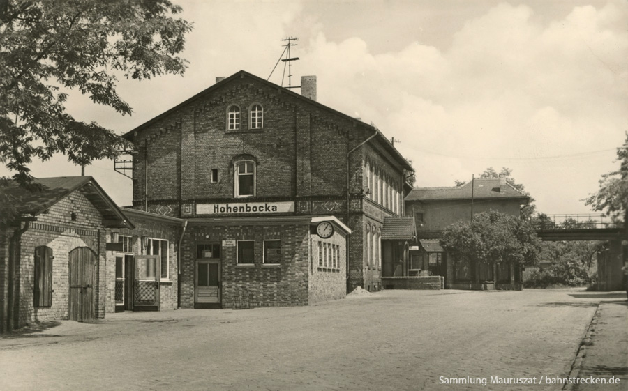 Bahnhof Hohenbocka 1968