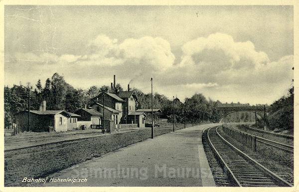 Bahnhof Hohenleipisch 1914