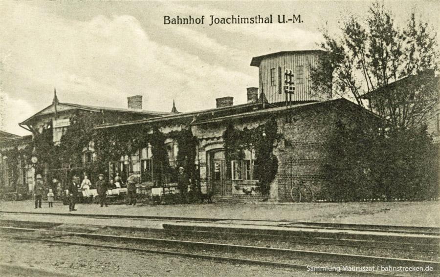 Bahnhof Joachimsthal ca. 1920