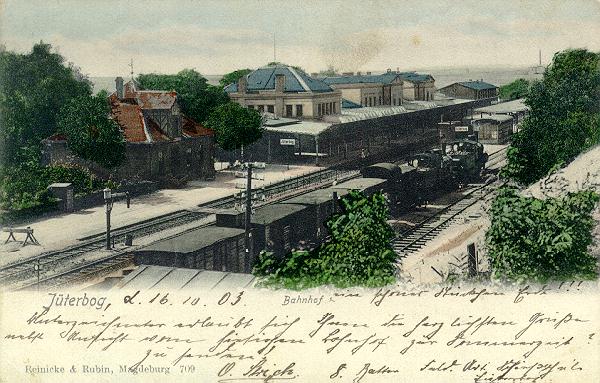 Bahnhof Jüterbog 1903