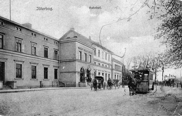 Bahnhof Jüterbog um 1910