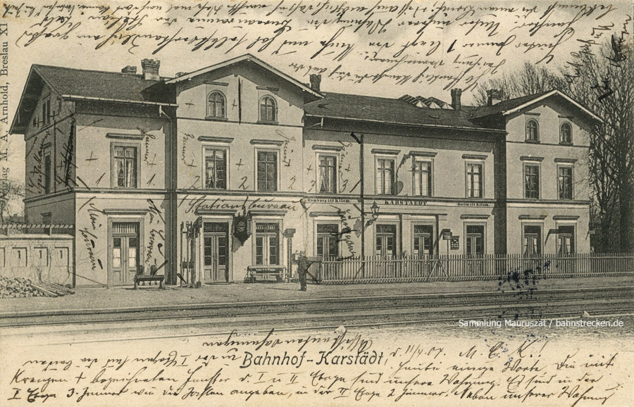 Bahnhof Karstädt 1904
