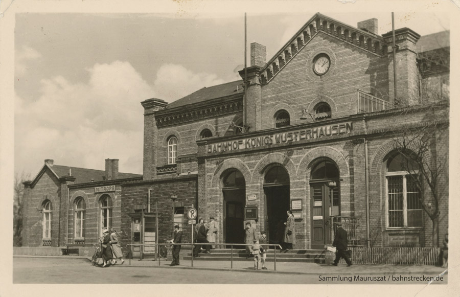 Bahnhof Königs Wusterhausen 1958