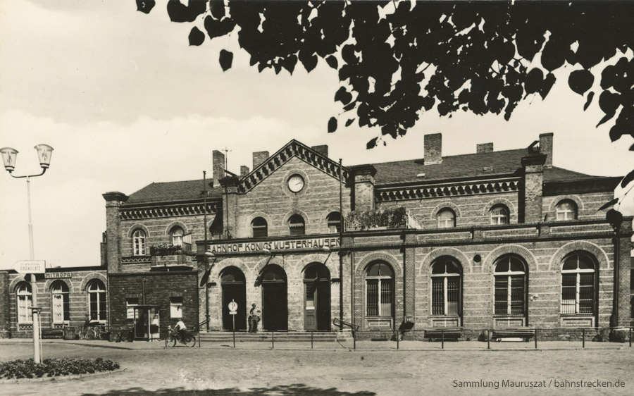 Bahnhof Königs Wusterhausen 1966