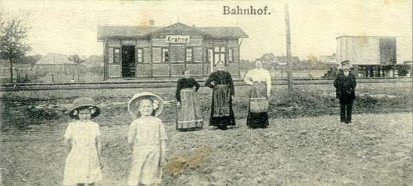 Bahnhof Krahne 1913