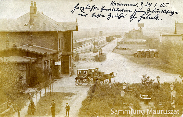 Bahnhof Kremmen ca. 1900
