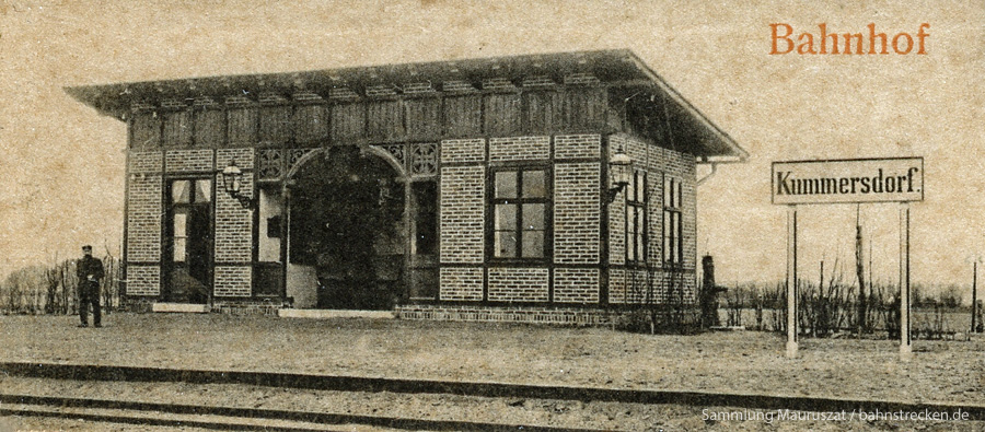 Bahnhof Kummersdorf (b Storkow) um 1905