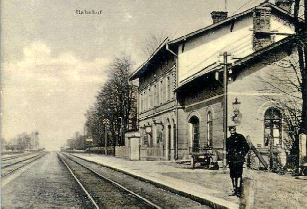 Bahnhof Lebus ca. 1910