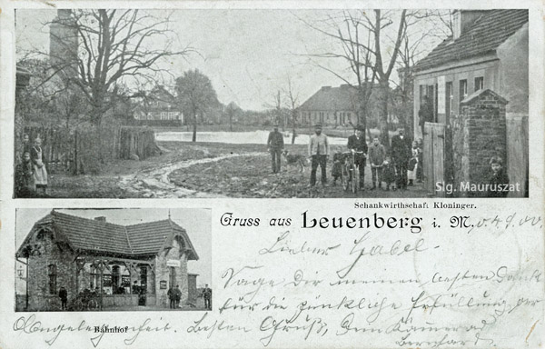 Bahnhof Leuenberg 1900