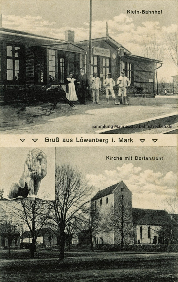Bahnhof Löwenberg Dorf