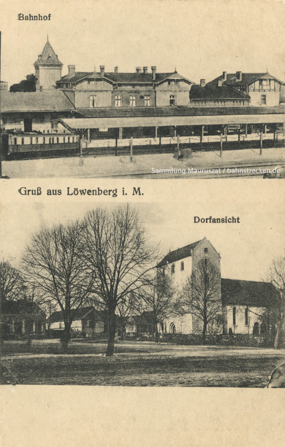 Bahnhof Löwenberg