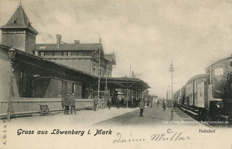 Bahnhof Löwenberg