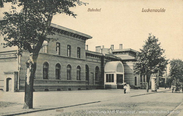 Bahnhof Luckenwalde 1914