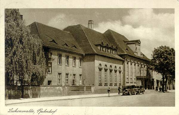 Bahnhof Luckenwalde 1937