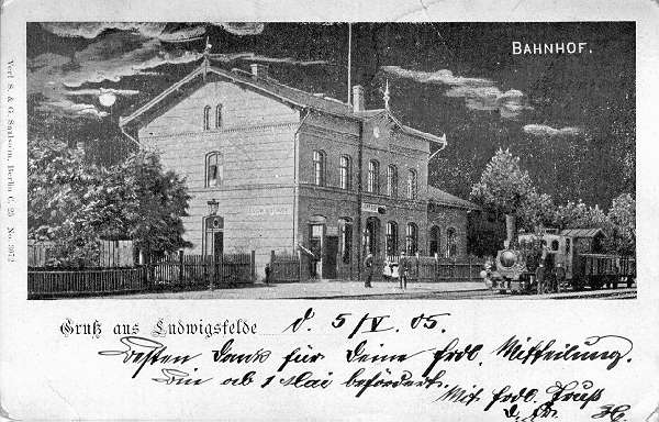 Bahnhof Ludwigsfelde 1905