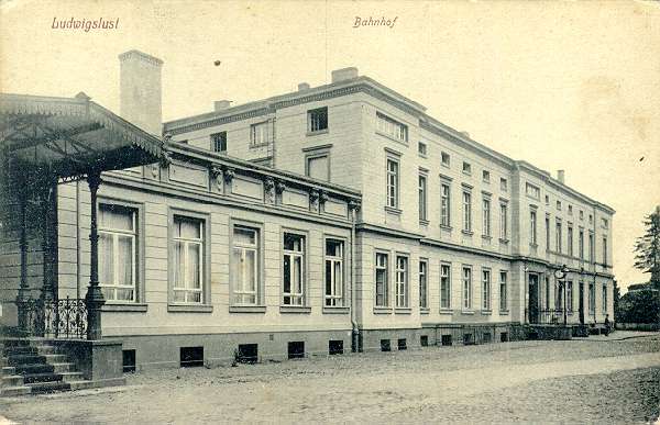 Bahnhof Ludwigslust ca. 1910