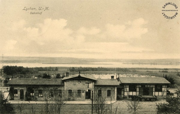 Bahnhof Lychen, ca. 1920