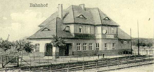 Bahnhof Medewitz (Mark) ca 1930