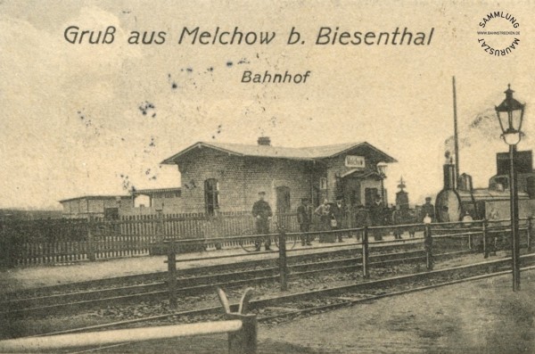 Bahnhof Melchow 1912
