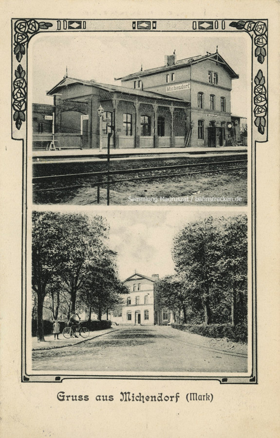 Bahnhof Michendorf (Mark) 1912