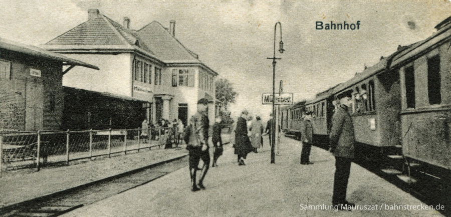 Bahnhof Mühlenbeck 1932