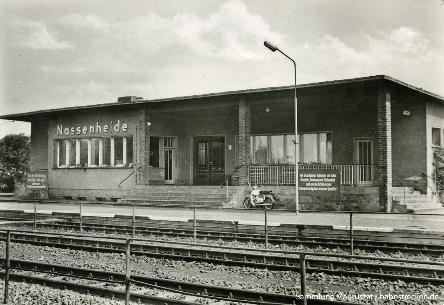 Bahnhof Nassenheide 1975