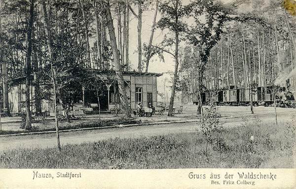 Bahnhof Nauen Stadtforst 1907