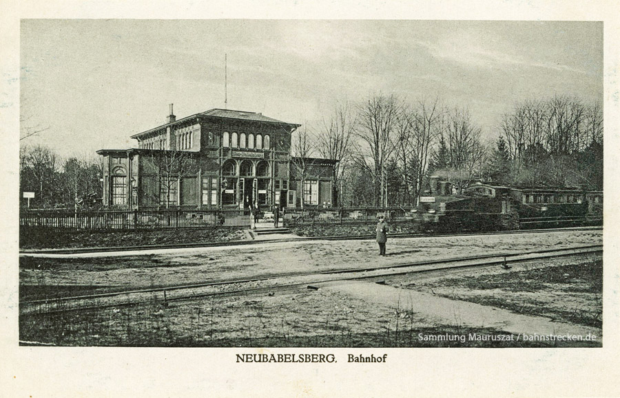 Bahnhof Neubabelsberg um 1920