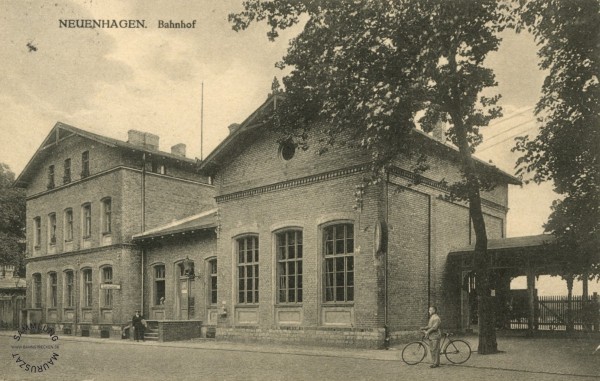Bahnhof Neuenhagen 1928