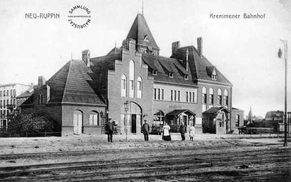 Neuruppin Hbf um 1910