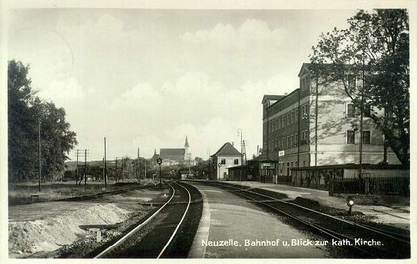 Bahnhof Neuzelle 1948
