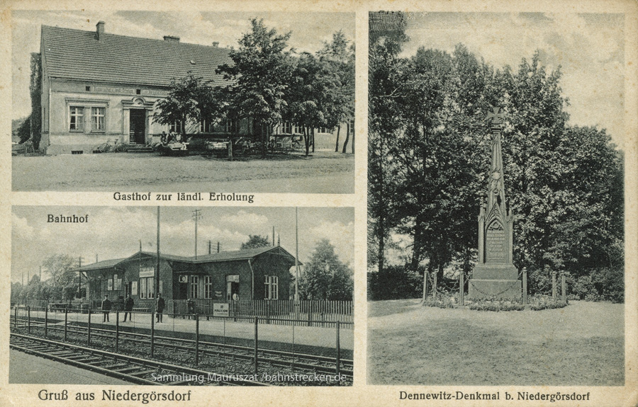Bahnhof Niedergörsdorf 1933